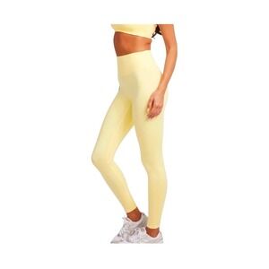 CSB Size Small Serenity Leggings Lemon Butter Yellow High Waisted Full Length 💛